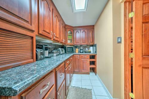 Lower-level Pittsburgh Home Hot Tub And Grill