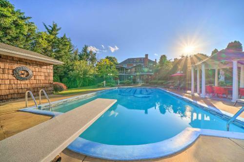 Lower-level Pittsburgh Home Hot Tub And Grill