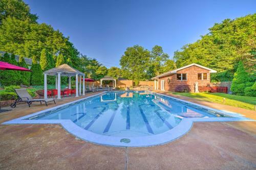 Lower-level Pittsburgh Home Hot Tub And Grill