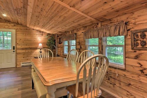 Big Bass Lake Cozy Ranch Cabin With Fire Pit!
