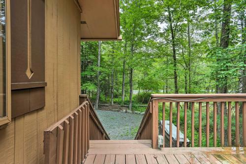 The Hideout Lake Ariel Cabin With Deck And Grill!