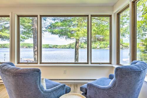 Lakefront Cottage With Boat Dock And Fire Pit!