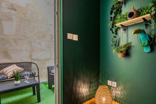 Apartamento Appartement Jungle - Libourne Centre - 4 Pers - Sauna - Netflix