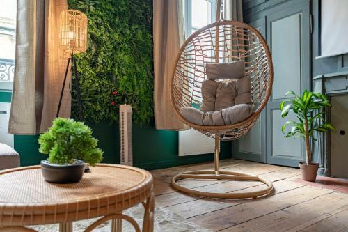 Apartamento Appartement Jungle - Libourne Centre - 4 Pers - Sauna - Netflix