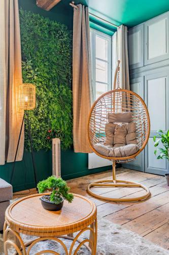 Apartamento Appartement Jungle - Libourne Centre - 4 Pers - Sauna - Netflix