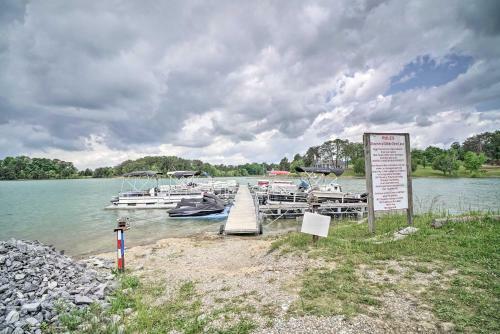 Lakefront Cabin In Inspiration Cove With Dock!