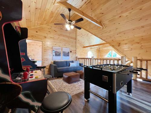 Sweet Tea Timber Indoor Pool Hot Tub