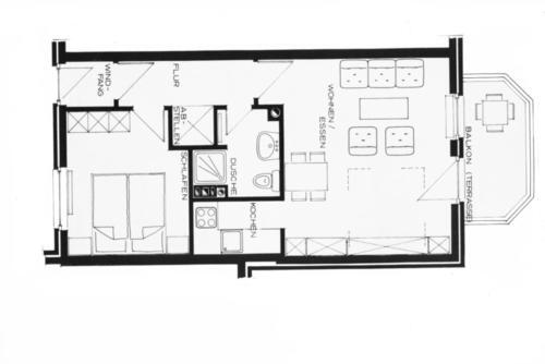Apartamento Gmelinstra_e 12_ Whg_ 9_ Haus Meer