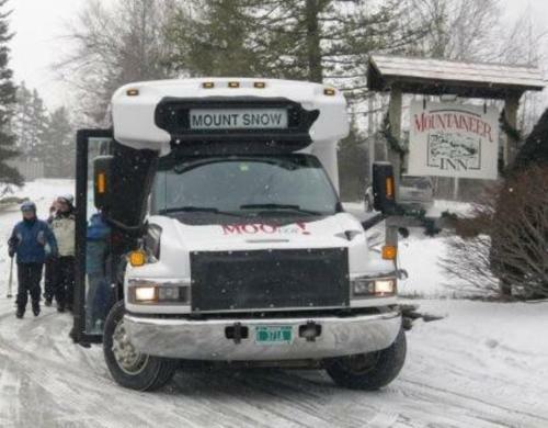 Mt Snow Ski Back Trail Free Shuttle Green Mountain Den