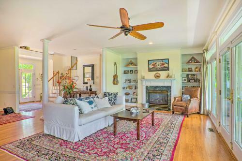 Elegant Waterfront Home With Bar, Deck And Views!