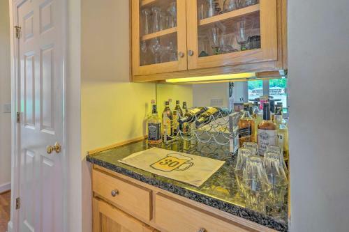 Elegant Waterfront Home With Bar, Deck And Views!