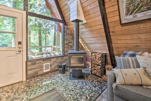Tahoma A-frame Cabin With Hot Tub And Fire Pit