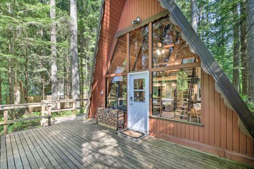 Tahoma A-frame Cabin With Hot Tub And Fire Pit