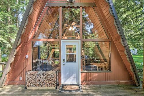 Tahoma A-frame Cabin With Hot Tub And Fire Pit