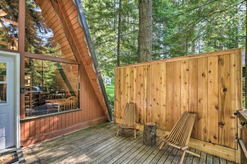 Tahoma A-frame Cabin With Hot Tub And Fire Pit