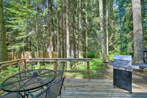 Tahoma A-frame Cabin With Hot Tub And Fire Pit