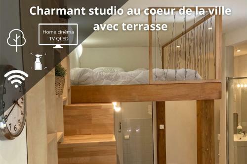 Apartamento Charmant Studio Avec Terrasse Au C?ur De Nancy