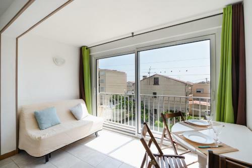 Apartamento Com B8 Studio Cosy, Cabine S�par�e � 200m De La Plage Narbonne-plage