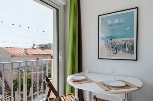 Apartamento Com B8 Studio Cosy, Cabine S�par�e � 200m De La Plage Narbonne-plage