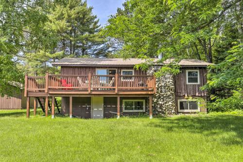 Lakefront Tomahawk Cabin With Boat Dock And Deck