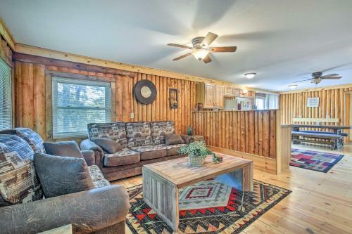Lakefront Tomahawk Cabin With Boat Dock And Deck