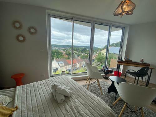 Apartamento Le Panorama : Maison Moderne A Proximit� De Rouen