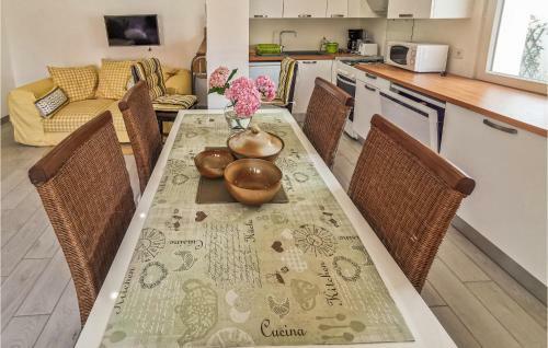 Awesome Home In Saint Hilaire De Riez With 1 Bedrooms