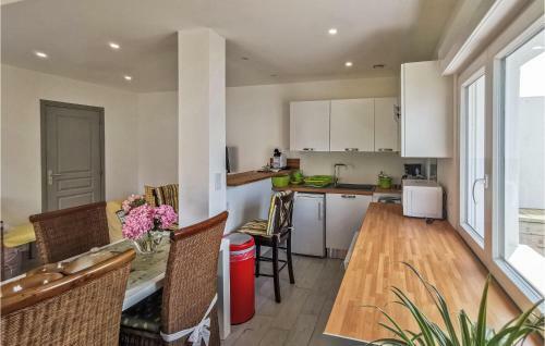Awesome Home In Saint Hilaire De Riez With 1 Bedrooms