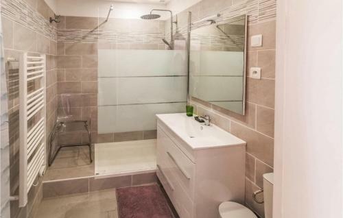 Awesome Home In Saint Hilaire De Riez With 1 Bedrooms