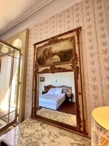 Villa Le Camign�, Ch�teau, Vue Pyr�n�es