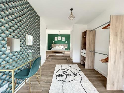 Apartamento La Maison Du Val / Jacuzzi - Billard - Jardin - Standing - Wifi - Parking