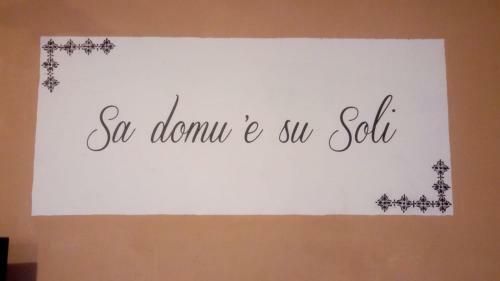 Agroturismo Sa Domu E Su Soli