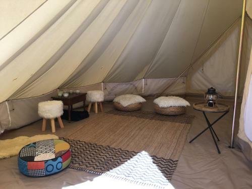 Eco Tent 6 Pers In De Krachtige Natuur Van De Gard