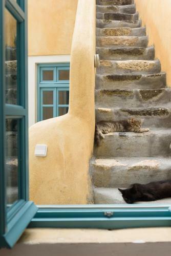 Santorinio Yellow House