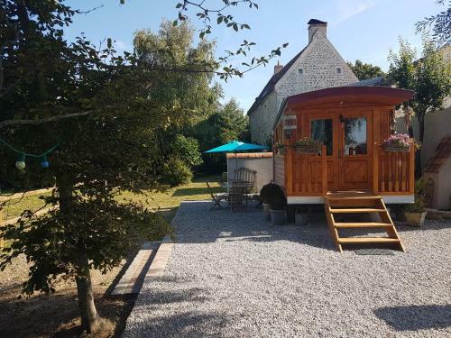 Bed & Breakfast La Roulotte Du Haut Pinleu