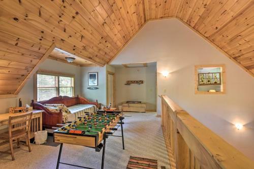 Coosawattee River Resort Home Mins From Blue Ridge