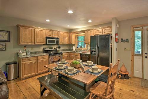 Coosawattee River Resort Home Mins From Blue Ridge