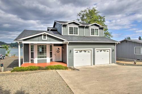 Waterfront Allyn Home With Fire Pit And Backyard!