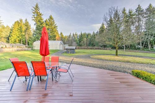Remodeled 2-story Home 2 Mi To Historic Gig Harbor