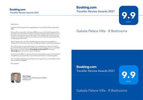 Gabala Palace Villa - 8 Bedrooms