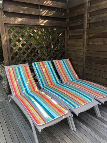 Villa Ti Paradis Cach�-piscine-dans Quartier R�sidentiel