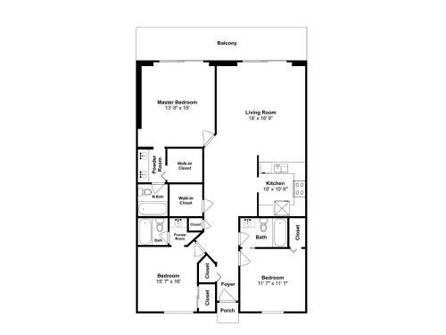 Apartamento Tidewater #1003