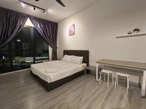 Apartamento Mid Valley Southkey/tv Box/netflix /1br A24-02