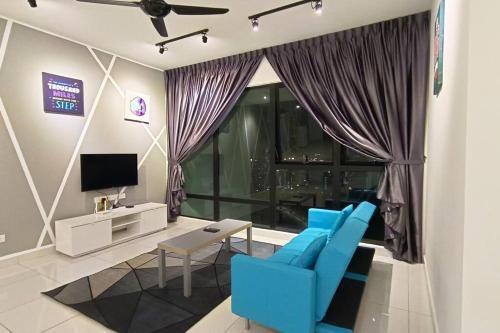 Apartamento Mid Valley Southkey/tv Box/netflix /1br A24-02