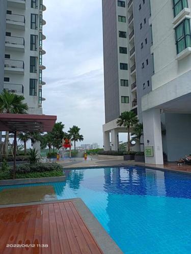 Apartamento Mid Valley Southkey/tv Box/netflix /1br A24-02