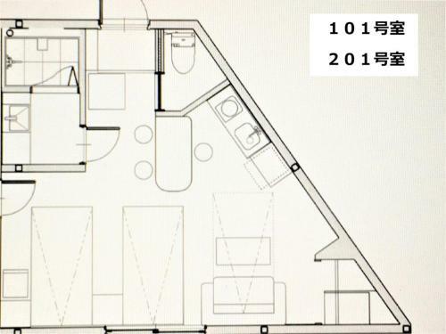 Stay Bb Osaka Tamade Apartment 201 Twin Room ??????