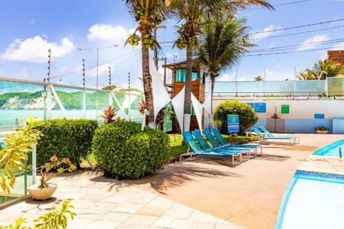 Apartamento Ponta Negra Beach - Beira Mar - Apto407 - Lateral