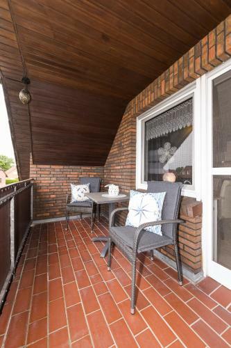Apartamento Ferienwohnung Im Huus Bi'd Flinten