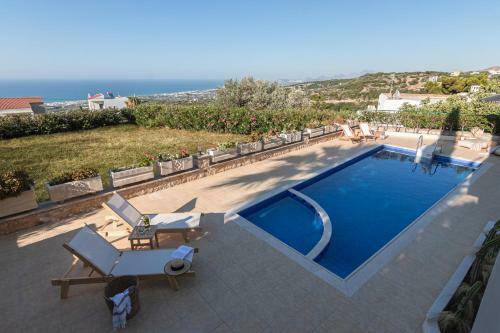 Luxury Seaview Villa Noesis With Pool