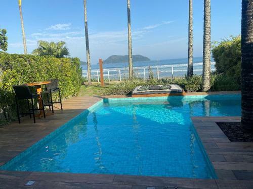 Casa P� Na Areia Espetacular Em Juquehy